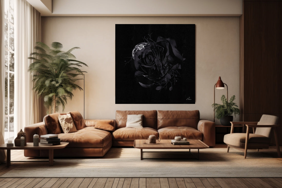 How to Style Dark Wall Art Without Making the Room Feel Heavy